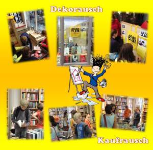 Kaufrausch Dekorausch Bildcollage