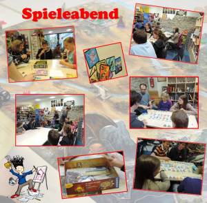Spieleabend Bildcollage